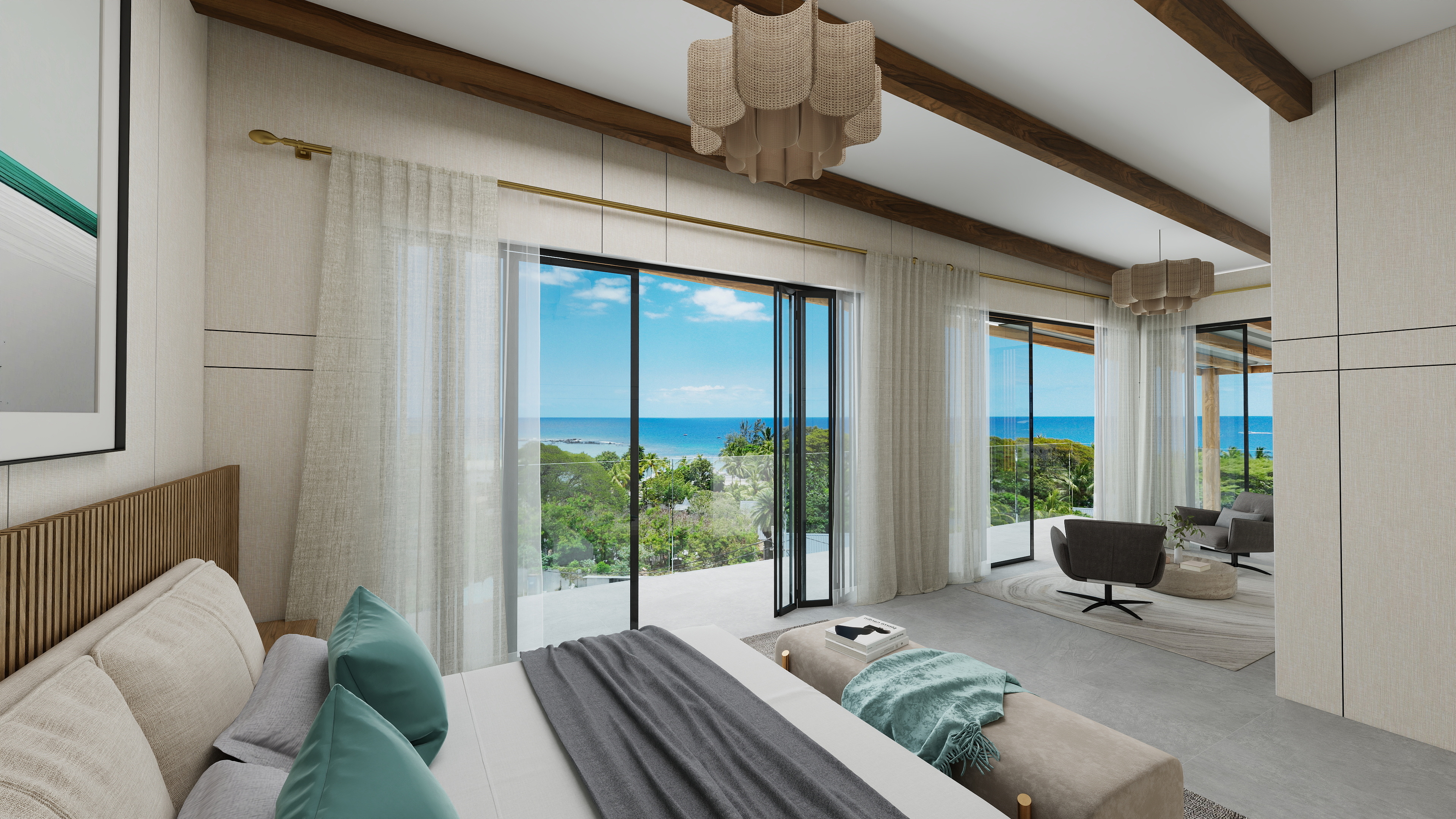 Penthouse Master Bedroom